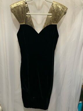 Jessica Howard | Dresses | Nwt Green Velvet Dinner Dress | Poshmark